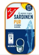 Sardinka bez kože a kostí v slnečnicovom oleji 125 g DE