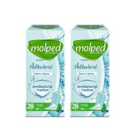 MOLPED Antibakteriálne hygienické vložky 2x28 ks.