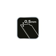 Vymeniteľné zlomené čepele 18 mm, 10 ks.