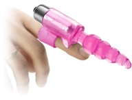 VIBRAČNÝ KRYT NA PRST ANUS VAGINA VIBRATOR