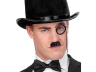 Samolepiace fúzy Black Chaplin
