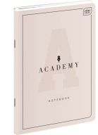 Notebook A5/60 Line 90g Academy Pastel Interprint