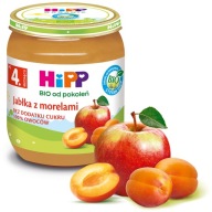 HiPP BIO Jablká s marhuľami po 4. mesiaci 125g