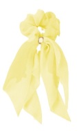 Elastická scrunchie, šatka, stuha, lesklý zamat do vlasov
