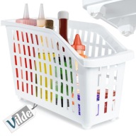 Nádoba na kolieskach, košík, úložný box, úzky organizér, 13L