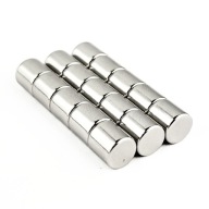 VALEC NEODYMOVÝ MAGNET 6x6 N38 SADA 15 KUSOV