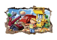 Nálepka na stenu BOB THE BUILDER! Veľký výber!