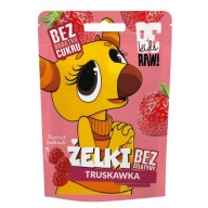 Buďte Raw! Detské jahodové jablkové gumičky 35 g