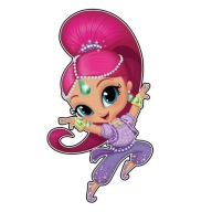 Nástenná dekorácia Shimmer Shine - Shimmer (malá)