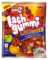 Nimm2 Lach Gummi Cola Flaschen želé fazuľky Z Nemecka