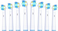 Univerzálne hlavy elektrických zubných kefiek Oral-B 8 ks.