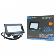 Svetlomet Halogen LED pracovna LAMPA 10W 900lm 6500K 2V1 IP65 reflektor
