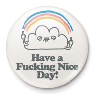 Špendlík na oblečenie Have A Nice Day Cloud