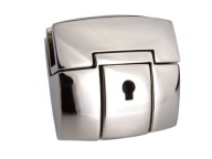 Zips s kovovou sponou. pre tašku 50 x 46 mm niklu