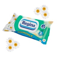 REGINA Vlhčený papier 42 KS RUMANKU A BIOLOGICKY ROZLOŽITEĽNÉ ALOE