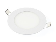 Okrúhly LED panel zapustený do stropu, ZAPOMÍNANÝ 6W