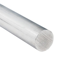 Guľatá hliníková tyč, priemer 20 L, 50 cm. 6060 T66