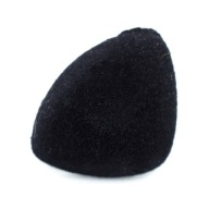 ČIERNY SEMIŠOVÝ MASKOT NOS 40 mm