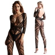 Bodystocking s dierkou a pančuchami, komplet