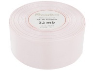 Ozdobná saténová stuha, 38 mm, svetloružová