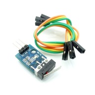 Mechanický koncový spínač na PCB s káblami