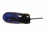 1,5V modrá žiarovka
