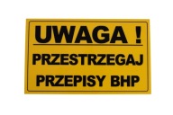 Podpísať POZOR! DODRŽUJTE ZDRAVOTNÉ A BEZPEČNOSTNÉ PREDPISY 20x33