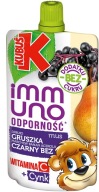 KUBUŚ Immuno Jablko Hruška Mousse Čierna baza 100 g