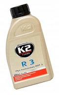 W1D69 BRZDOVÁ KVAPALINA K2 TURBO R3 DOT3 500 ml UNIWE