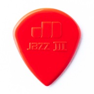 Gitarové trsátko Dunlop Nylon Jazz III Red 1,38 mm