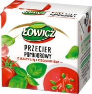 ŁOWICZ Paradajkový pretlak s bazalkou a cesnakom