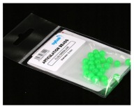 Sybai artikulačné korálky SY-246535 Fluo Green UVR