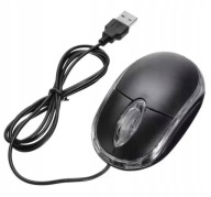 AK190 KÁBLOVÁ OPTICKÁ MYŠ USB LED COMPACT
