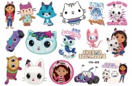 Umývateľné tetovanie pre deti CAT HOUSE GABI CG415