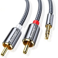 KÁBEL AUDIO KÁBEL HQ 2x RCA MINI JACK 3,5MM CINCH STEREO GOLD HD 3M