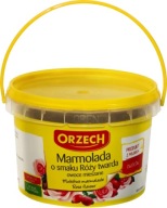 Orechová marmeláda ruža plast 250g