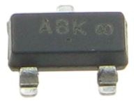 Digitálny NPN tranzistor 4,7/47K MMUN2233L A8K (5 ks) /4609-5