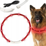 Obojok s LED čelenkou, USB nabíjanie, 50 cm