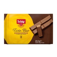 SCHAR Twin Bar bezlepkové čokoládové oblátky