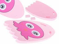Teether Icon odtiene ružovej