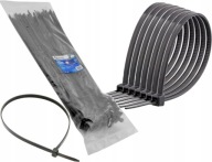 Čierne sťahovacie pásky 100x2,5mm UV 100 ks