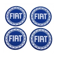 60 mm modré emblémy Fiat pre 6 cm kryty nábojov