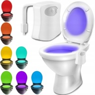 LED SVIETIDLO NA TOALET SENZOR POHYBU TOALET PODSVETLO PODSVIETENIE