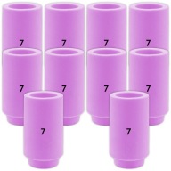 10x keramická tryska TIG #7 13N11 SR9 SR20