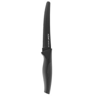 Kuchynský raňajkový nôž na paradajky Pikutek s guľôčkou, čierny Non Stick