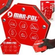 ZVÁRACÍ UHOL 6 UHOLOVÝ DRŽIAK MAGNET 25KG
