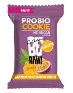 BeRAW! Probiotická tyčinka mango bez cukru 18 g