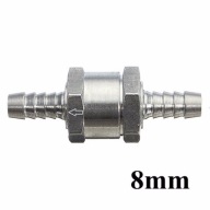 8 mm spätný ventil