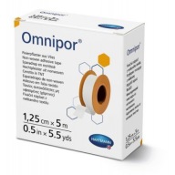 OMNIPOR Náplasť z netkanej textílie 1,25cm x 5m - 1 kus