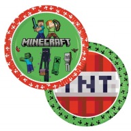 MINECRAFT TNT PAPIEROVÉ TANIERE 23 CM 8 KS.
